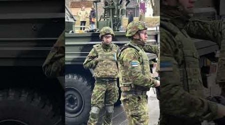 NATO army in Estonia 2024, Estonian soldiers, Tanks, artillery. #independenceday #nato #soldiers