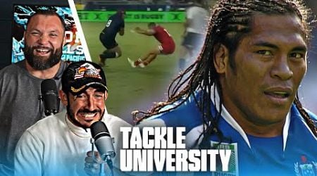 The FILTHY tackles made by Islander GIANTS in the Pacific Nations Cup | Tackle Univerity