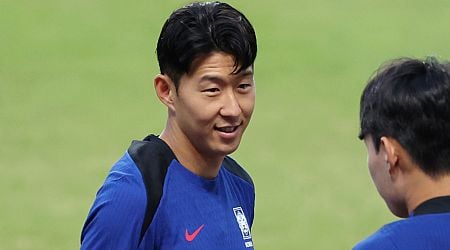 Son Heung-min earns 128th cap, alone in 4th on all-time S. Korean list