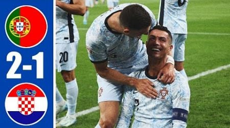 Portugal vs Croatia (2-1) HIGHLIGHTS: Cristiano Ronaldo in tears after scoring 900th goal