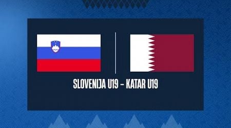 Slovenija U19 - Katar U19 | Slovenia Nations Cup 2024 | Stream