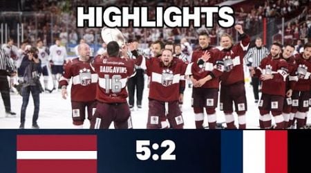 Highlights: Olympic Games Qualification Fourth Round- Latvia VS France