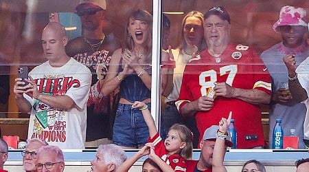 WATCH: Taylor Swift reacts to Chiefs' first touchdown of 2024 NFL season in Thursday opener vs. Ravens