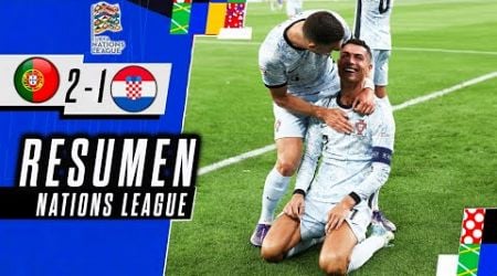 PORTUGAL vs CROACIA 2-1 | GOLES y RESUMEN del PARTIDO | UEFA NATIONS LEAGUE 2024