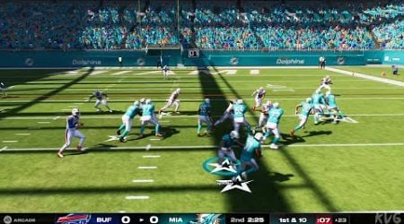 Madden NFL 25 - Buffalo Bills vs Miami Dolphins - Gameplay (PS5 UHD) [4K60FPS]