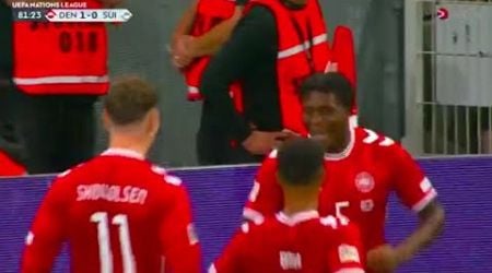 Patrick Dorgu Goal - Denmark vs Switzerland (2-0), Goals Results and Extended highlights-2024.