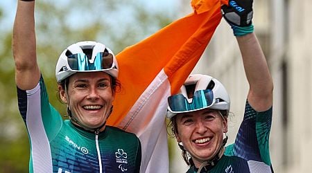 Katie-George Dunlevy and Linda Kelly claim Ireland's sixth Paralympics medal