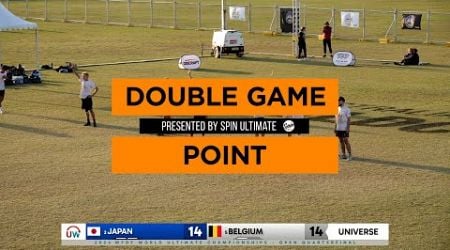 Double Game Point: Team Japan vs. Team Belgium Open