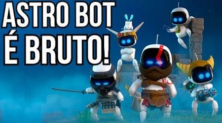 ASTRO BOT PS5 - O QUE ACHEI DO NOVO JOGO DA PLAYSTATION STUDIOS !!!