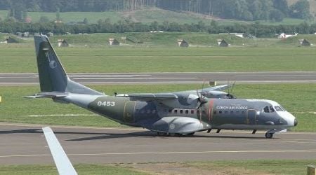 AIRPOWER 24 | Czech Air Force CASA C-295M 0453 landing at Zeltweg Air Base