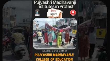 PujyashriMadhavanji College of Education in rally