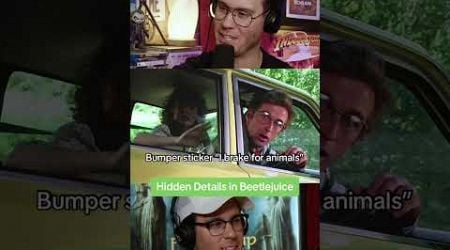 Hidden Details in Beetlejuice! #beetlejuice #beetlejuice2 #winonaryder #jennaortega #timburton