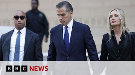 Hunter Biden makes last-minute guilty plea in tax case | BBC News