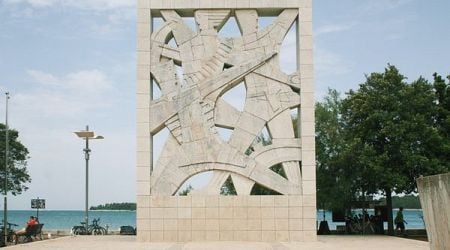 Partisan and Victims of Fascism Memorial in Rovinj, Croatia