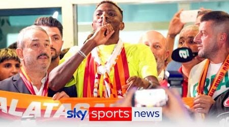 Victor Osimhen arrives in Istanbul for medical ahead of shock move to Turkish side Galatasaray