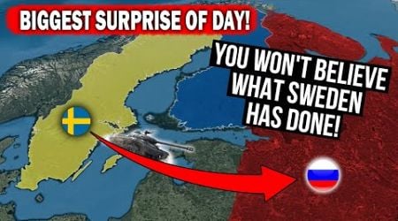 Sweden WARNED Russia for the last time: GET OUT OF UKRAINE!