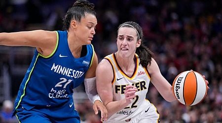 Collier scores 26 as Lynx overcome Clark's 25-point night for win over Fever