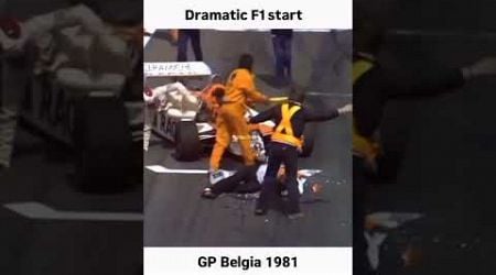 F1 GP Belgium 1981 Start Tragedy