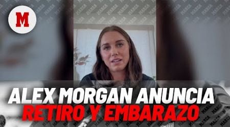 Alex Morgan anuncia su embarazo durante su video de retiro