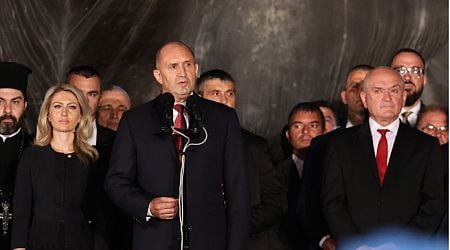 President Radev attends the cermony on the 139th anniversary of the Unification of Bulgaria