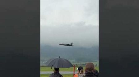 Zeltweg 2024 - F-35 Afterburner Takeoff