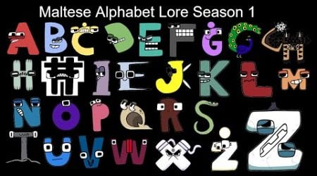 Maltese Alphabet Lore Season 1 - The Fully Completed Series | NJsaurus