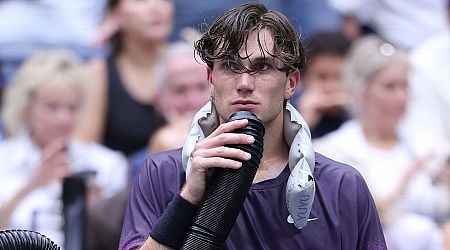 Jack Draper after vomiting in US Open defeat: I'd never quit