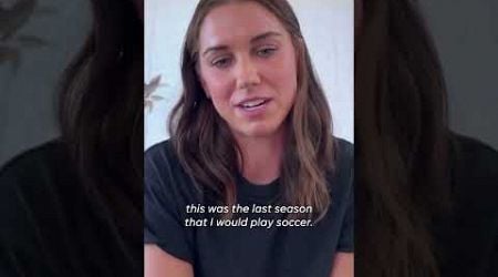 Soccer legend Alex Morgan announces retirement #Shorts