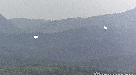 N. Korea floats 190 trash balloons in resumed campaign