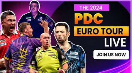 2024 PDC Euro Tour Live | ET 10 Flanders Darts Trophy Session 3