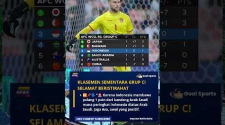 KLASEMEN SEMENTARA GRUP C KING INDO #timnasindonesia #football #shorts