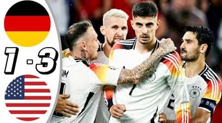 USA vs Germany 1-3- All Goals &amp; Highlights - 2024