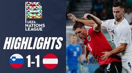 Slovenia vs Austria 1-1 Highlights UEFA Nations League 2024-25