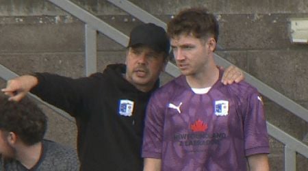 Barrow 1-1 Swindon: Defender Rory Feely plays in goal for home side and concedes heartbreaking late equaliser