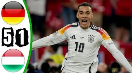 Germany vs Hungary 5-1 - All Goals &amp; Highlights - 2024