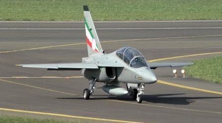 AIRPOWER 24 | Italian Air Force Alenia T-346A 61-24 landing at Zeltweg Air Base