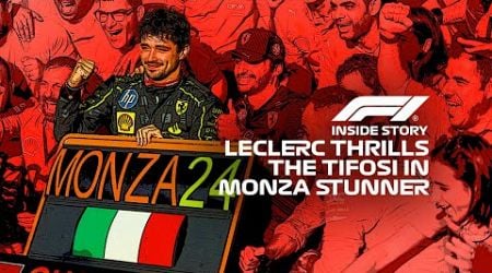 INSIDE STORY: Charles Leclerc&#39;s Second Monza Victory For Ferrari | 2024 Italian Grand Prix | Lenovo