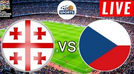 Georgia vs Czech Republic Live Score | UEFA Nations League 2024 | Full Match Streaming