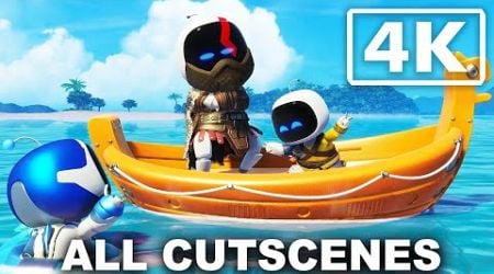 Astro Bot PS5 - All Cutscenes [4K 60FPS]