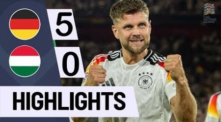 Deutschland vs. Ungarn 5:0 HIGHLIGHTS | UEFA Nations League 2024