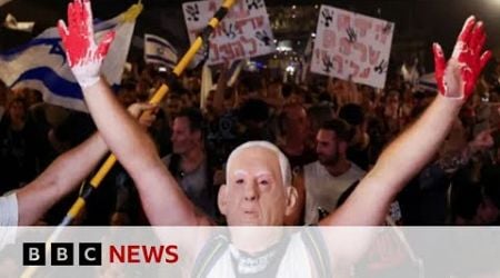 General strike in Israel begins | BBC News