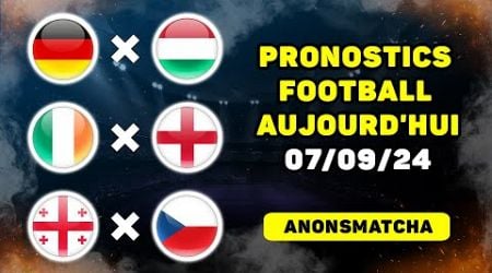 Pronostics et paris sur le foot aujourd&#39;hui Allemagne Hongrie, Irlande - Angleterre, Ukraine Albanie