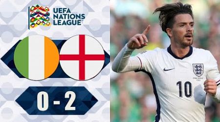 Ireland vs England 0-2 Highlights Goals - Nations League 2024