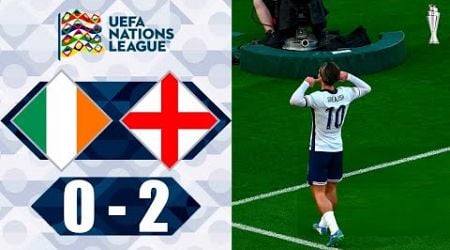 Ireland vs England 0-2 Highlights Goals - Nations League 2024