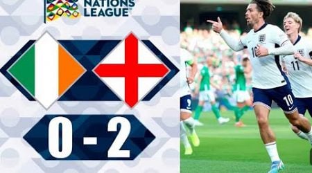 IRLANDE VS ANGLETERRE (0-2) Ligue des nations 07/09/2024