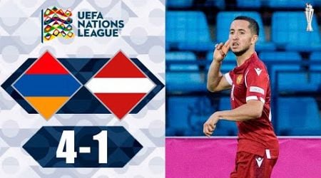 Armenia vs Latvia 4-1 Extended Highlights | UEFA Nations League 2024