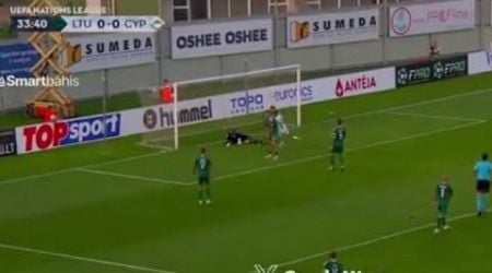 Lithuania vs Cyprus (0-1), loannis Pittas Goal Results and Extended Highlights-2024.