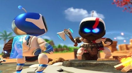 What Happens When You Slap Kratos in Astro Bot