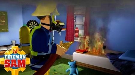 Norman&#39;s bedroom is on fire! | Fireman Sam Official | Cartoons for Kids