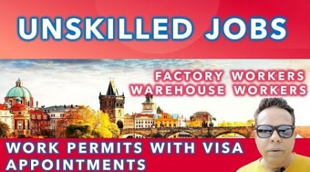 UnSkilled Work Visa To Czech Republic | Jobs In Czech Republic | Europe Work Visa | Telugu Vlogs